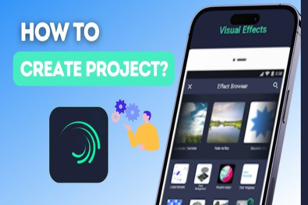 Creating Your First New Project alight motion