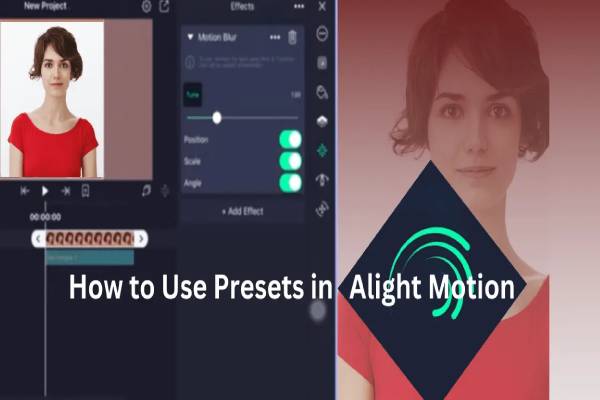 Applying Effects and Filters Alight Motion