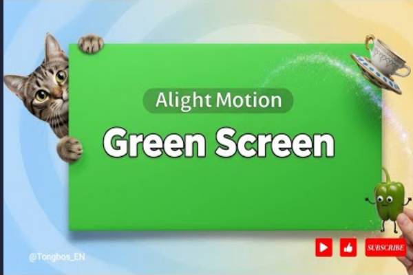 green screen alight motion